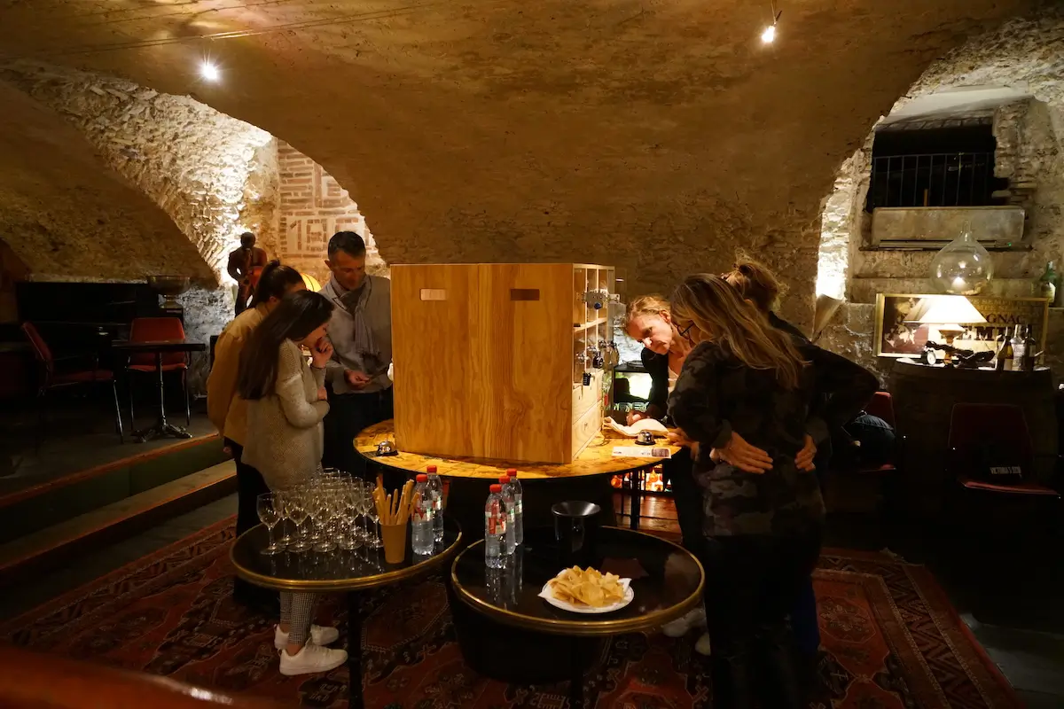 Wine Gaming en action à Nice