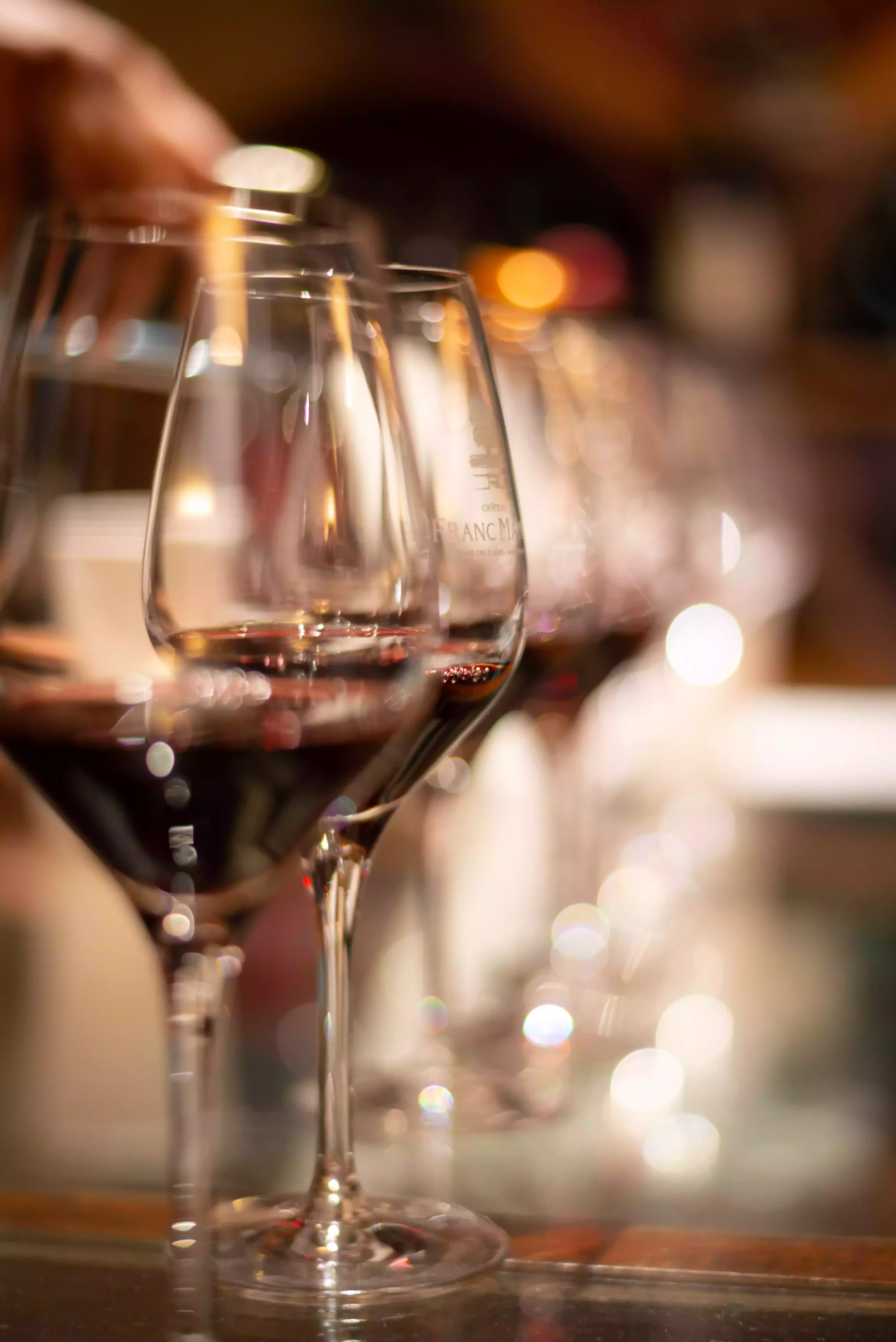 Dégustation de vin à l'aveugle