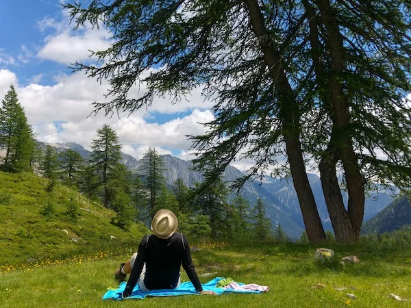 se ressourcer en montagne